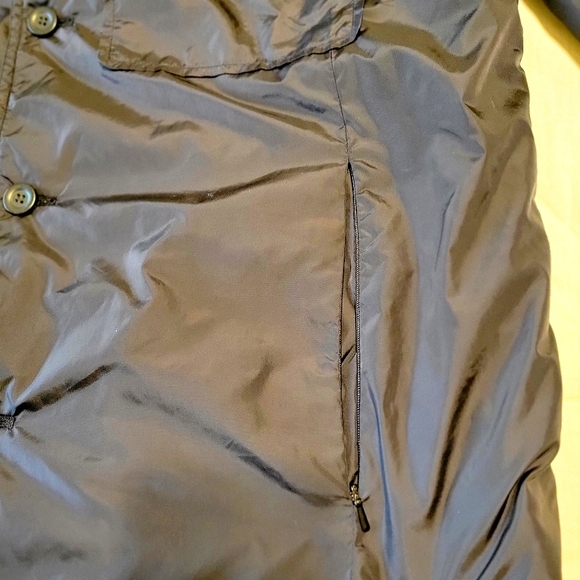 Kenneth Cole N.Y. men's black button down light wind breaker jacket size Large - Picture 14 of 16